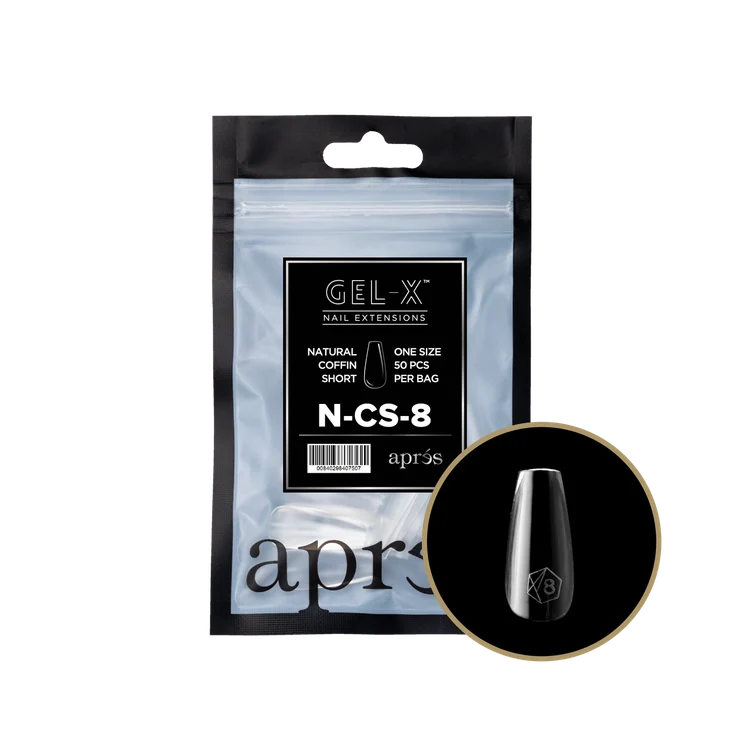 APRES - Gel-X Natural Coffin Short 8