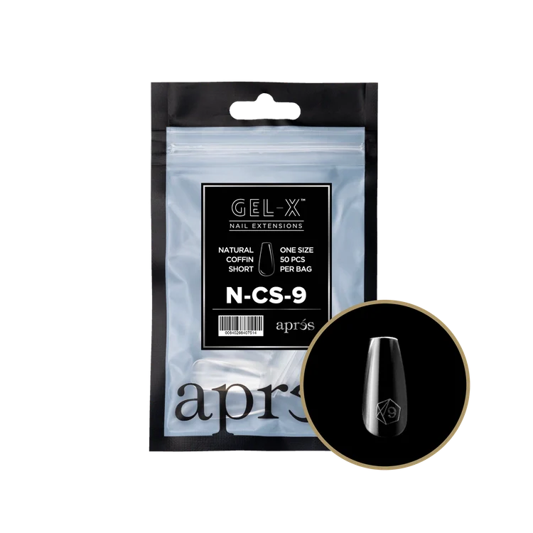 APRES - Gel-X Natural Coffin Short 9