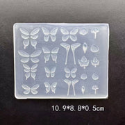 3D Nail Charm Mold - Butterfly & Maples