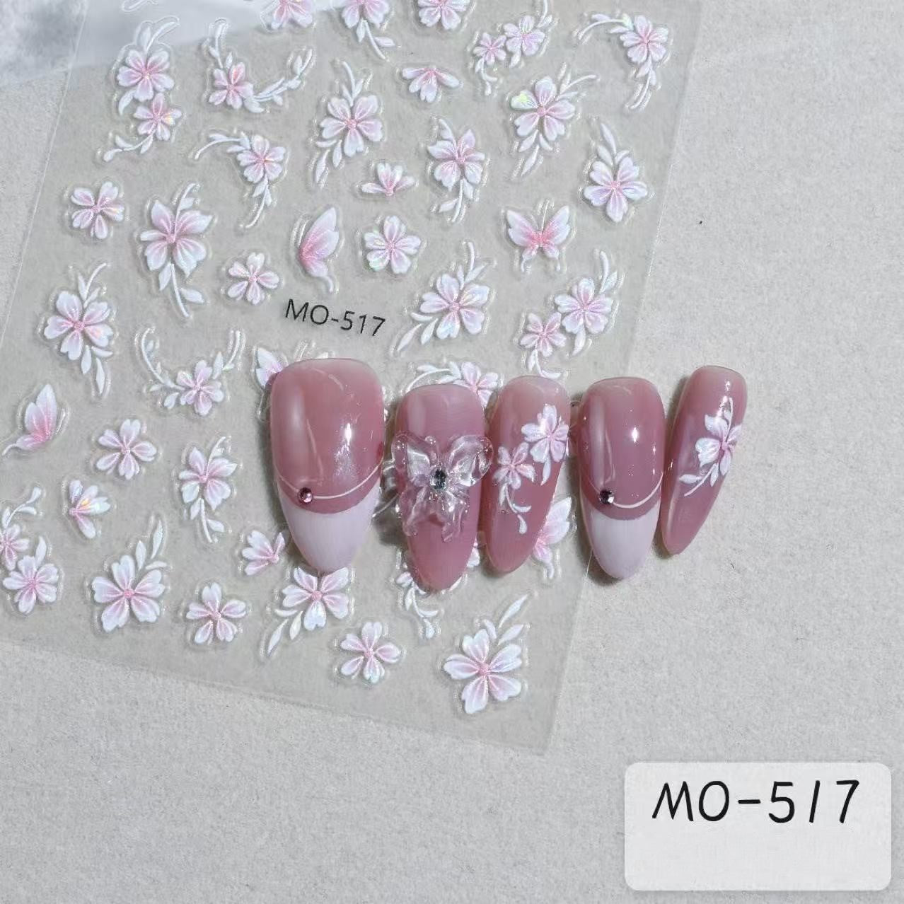 3D Nail Art Stickers MO-517