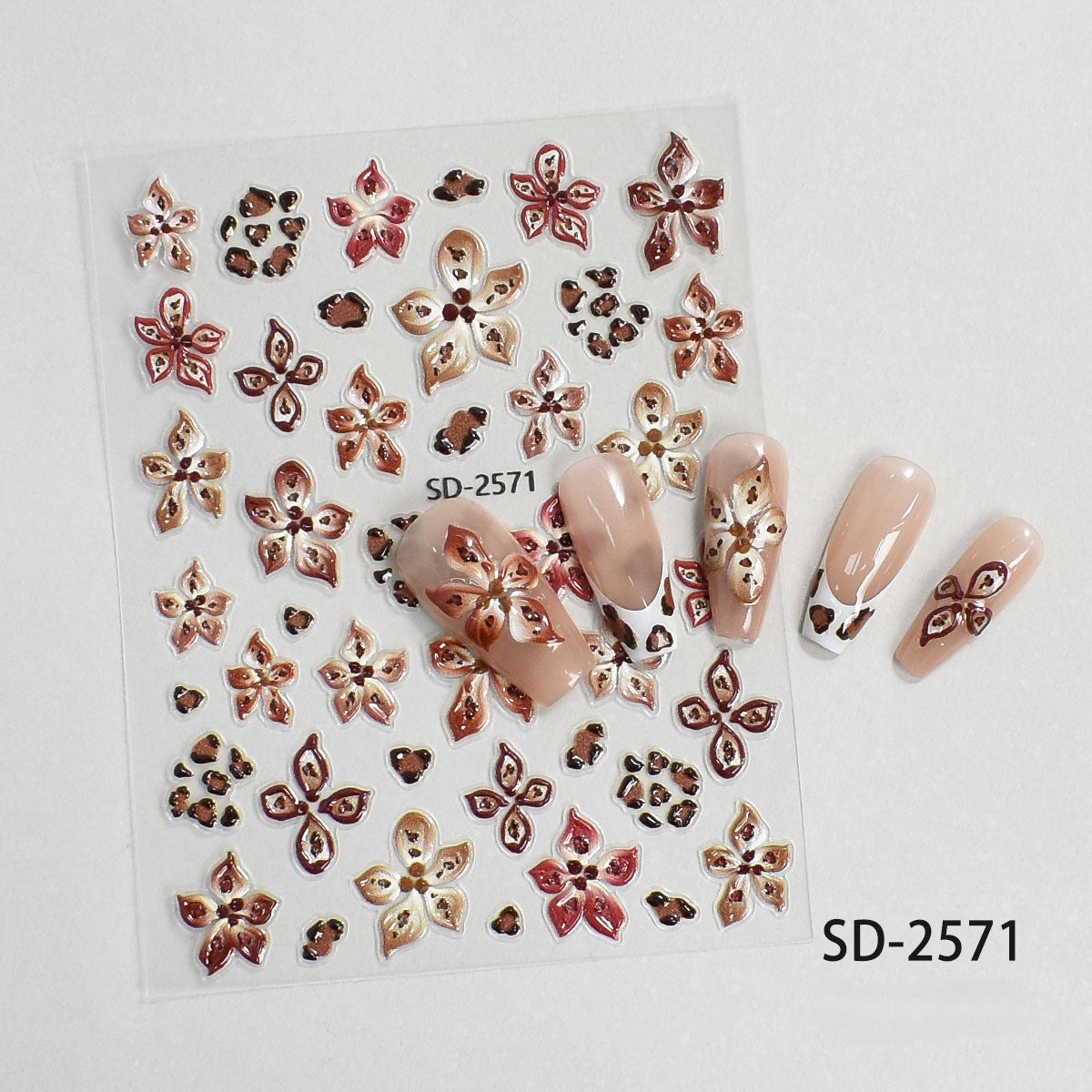 3D Nail Stickers SD-2571