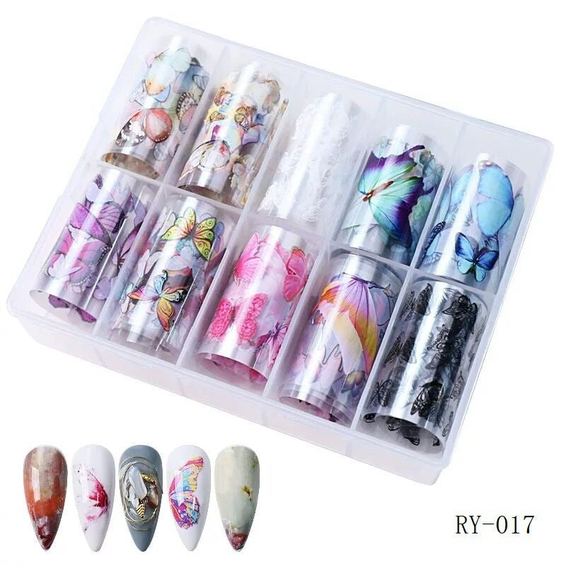 Nail Transfer Foil 6 - Butterfly - RY017