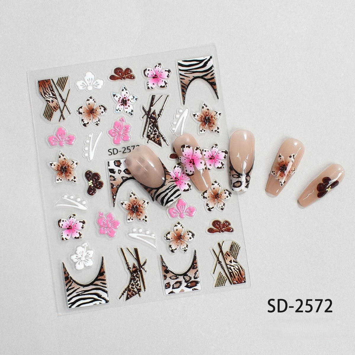 3D Nail Stickers SD-2572