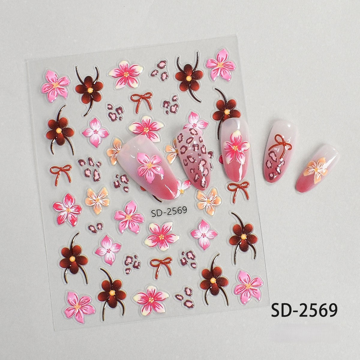 3D Nail Stickers SD-2569