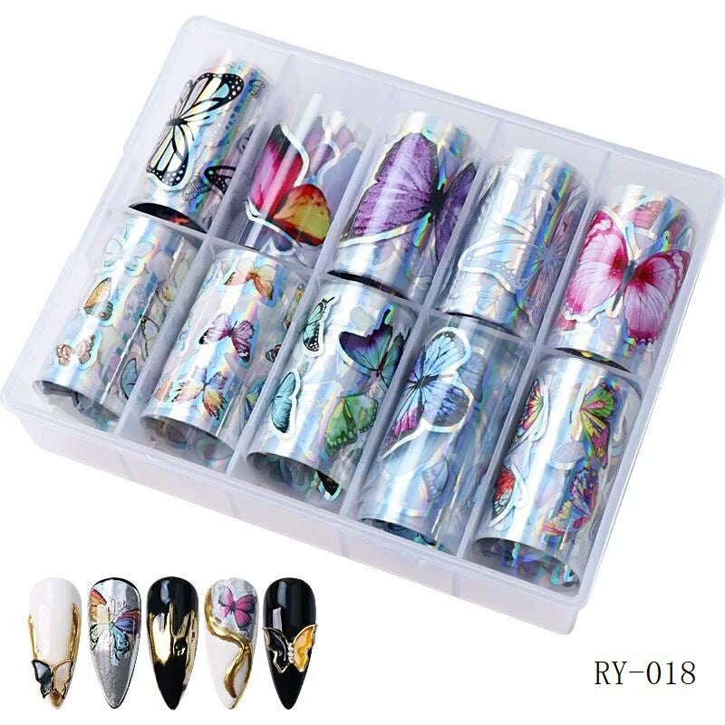 Nail Transfer Foil 4 - Butterfly - RY018