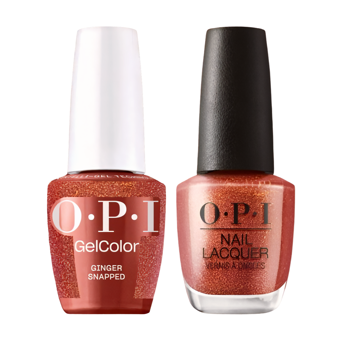 OPI Gel Nail Polish Duo - HPS06 Ginger Snapped - Gel Polish 0.5oz