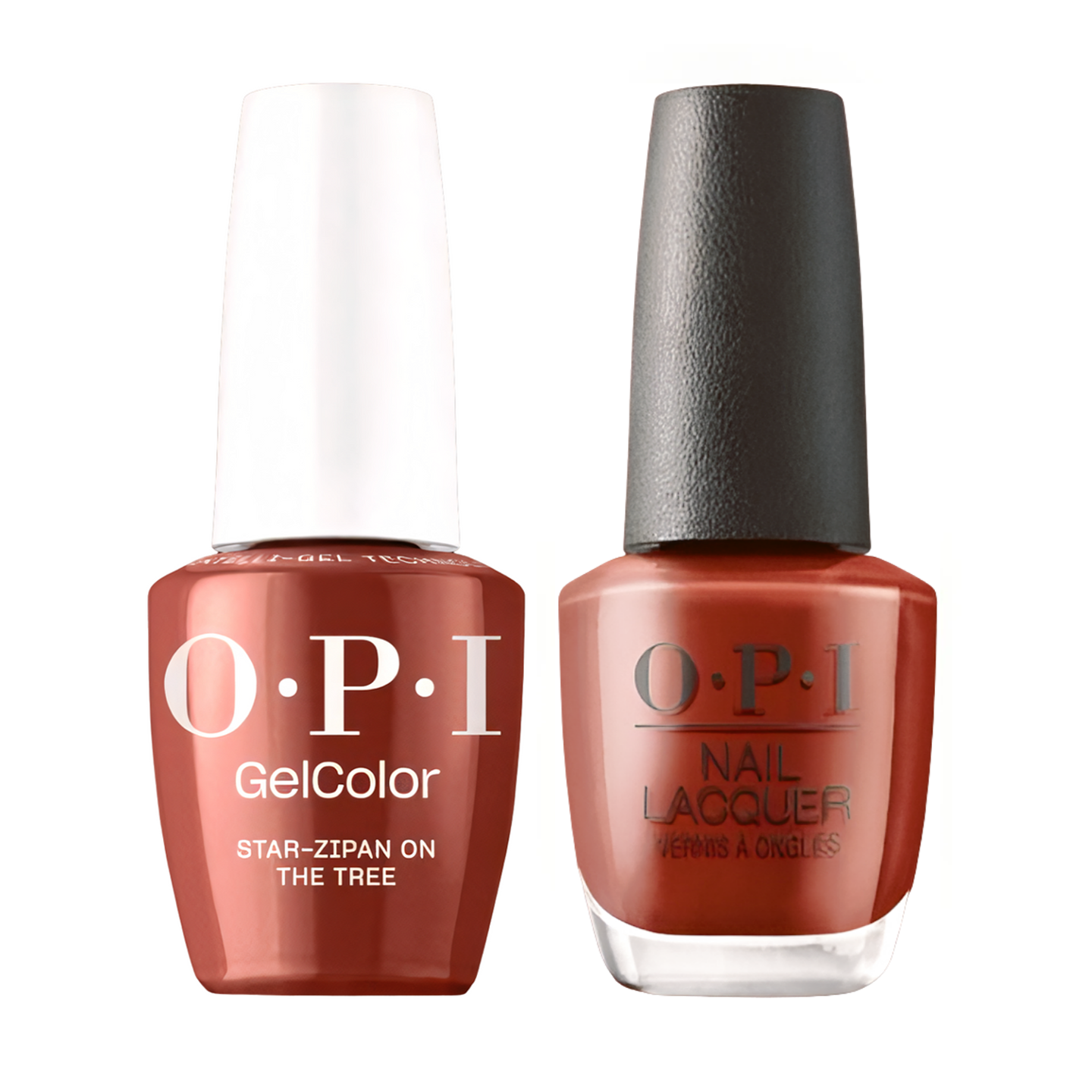 OPI Gel Nail Polish Duo - HPS08 Star-zipan on the Tree - Gel Polish 0.5oz