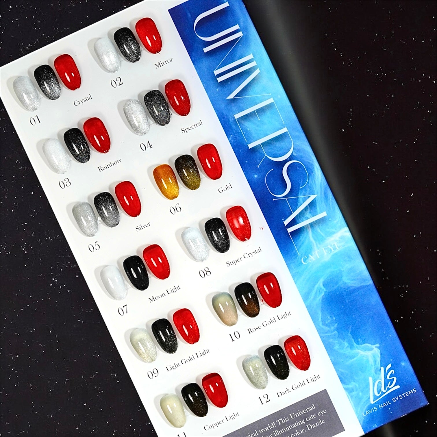 LDS RB - Set 12 Colors - Universal Cat Eye Collection