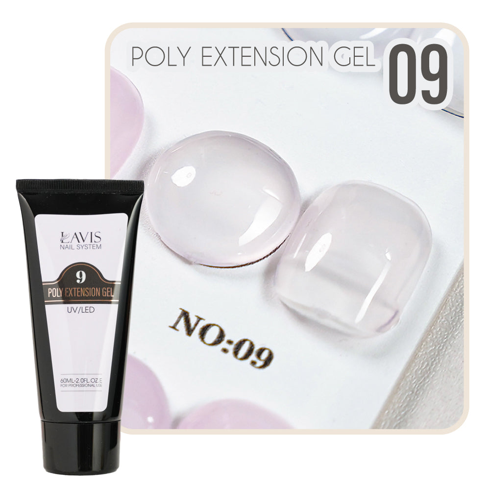 LAVIS Poly Extension Gel 8 UV/LED 60ml