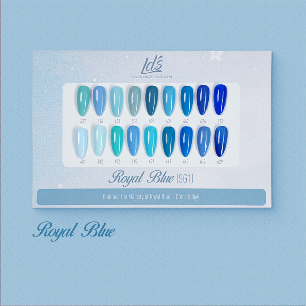 LDS Set 18 Colors - SG1 Royal Blue Collection - 0.5oz