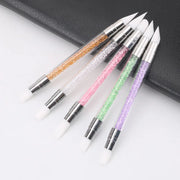 Nail Art Sculpture Pen Acrylic Dual Tipped Brushes 5 Pcs