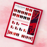 LAVIS C02 - Set 24 Colors - Gel Polish 0.5 oz - Scarlet Bloom Collection