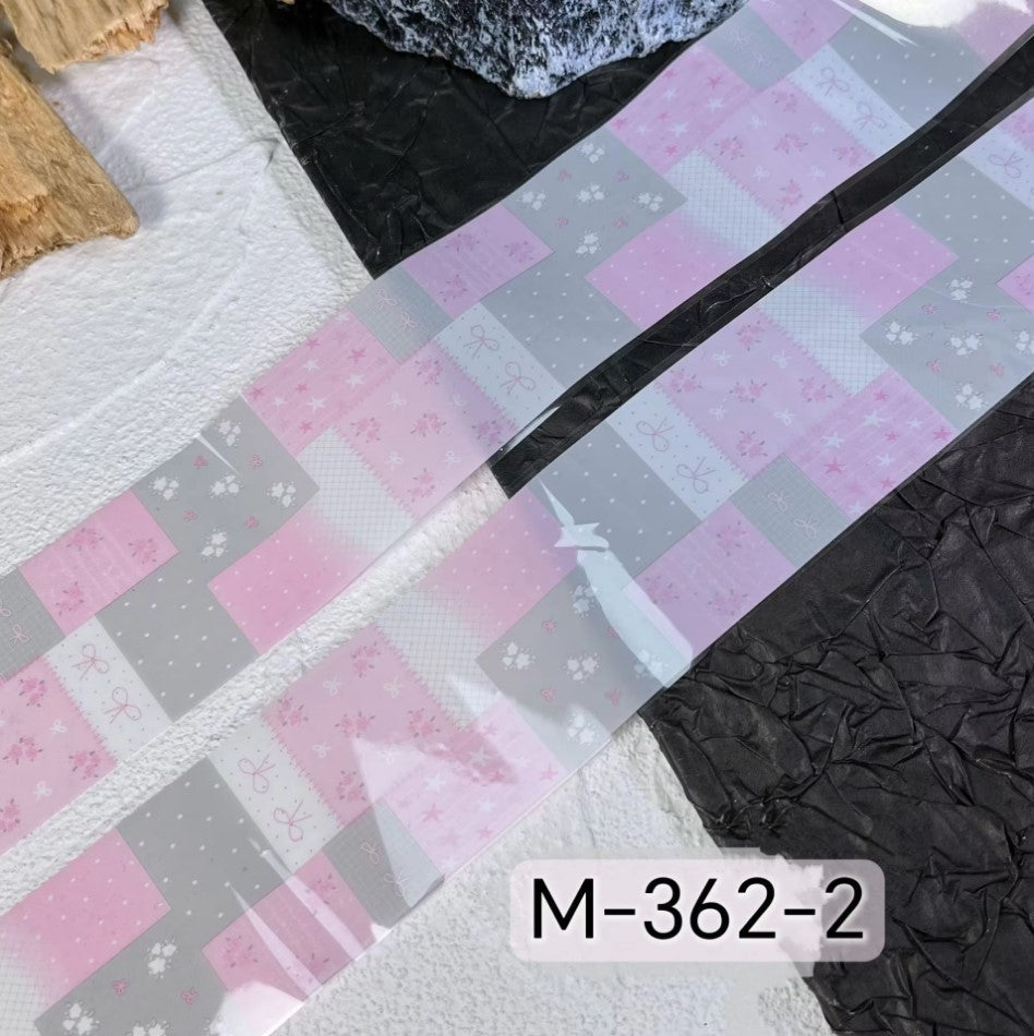 Nail Transfer Foil 2 - Spring Pattern - M362
