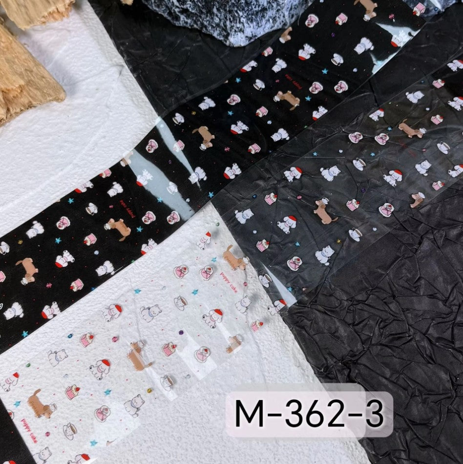 Nail Transfer Foil 2 - Spring Pattern - M362