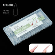 LAVIS - Dual Form Stiletto 15 Sizes Clear