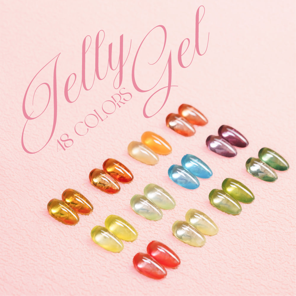 LDS Color Craze Gel Nail Polish - Set J04 - 0.5oz