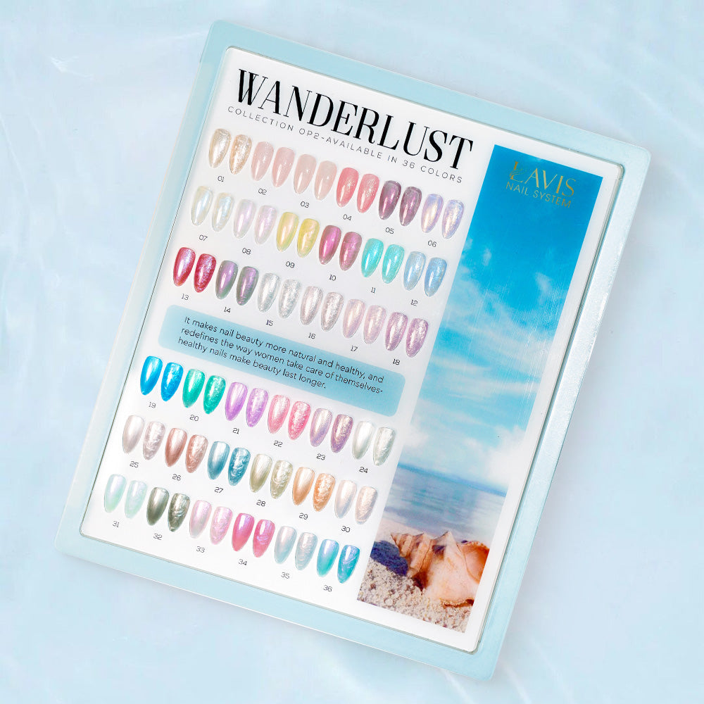 LAVIS OP2 - Set 36 - Gel Polish 0.5 oz - Lavis Wanderlust Collection