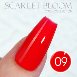 LAVIS C02 - 09 - Gel Polish 0.5 oz - Scarlet Bloom Collection