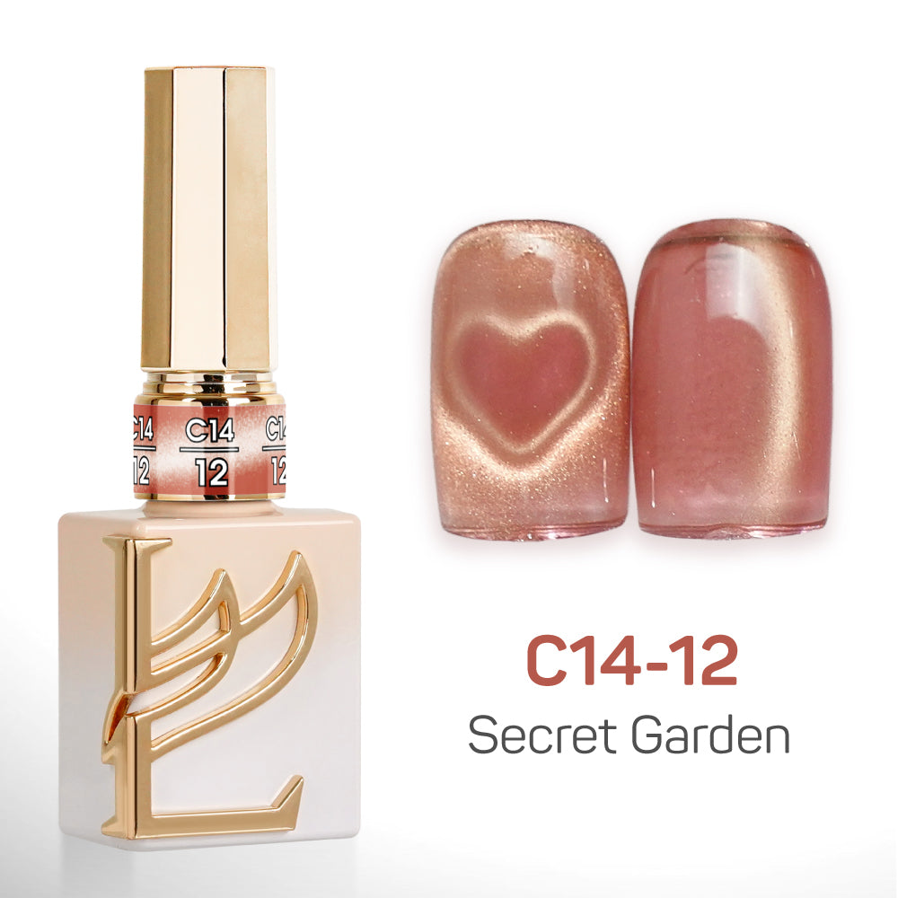 LAVIS Cat Eyes C14 - 12 - Gel Polish 0.5 oz - Secret Garden Collection