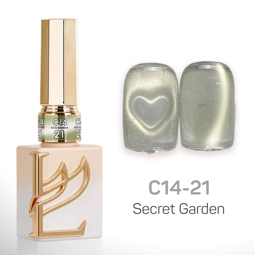 LAVIS Cat Eyes C14 - 21 - Gel Polish 0.5 oz - Secret Garden Collection