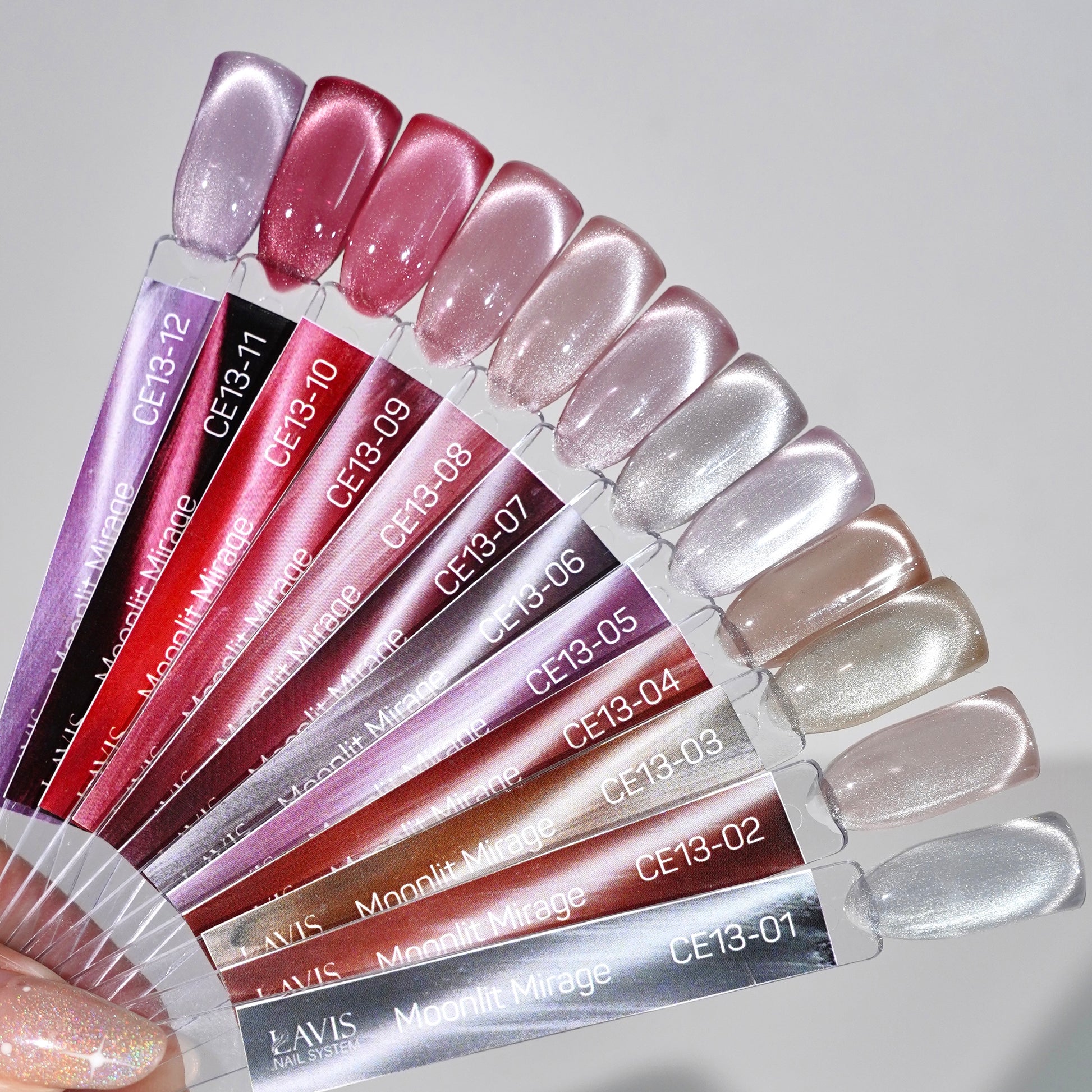 LAVIS Cat Eyes CE13 (Ver2) - Gel Polish 0.5 oz - Moonlit Mirage Collection