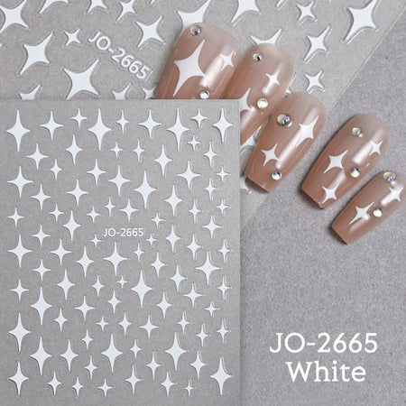 Nail Art Stickers JO-2665-W