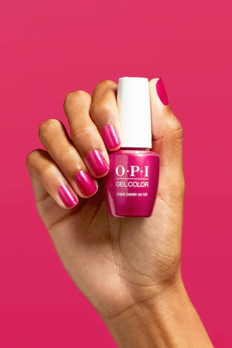 OPI Gel Nail Polish - F014 Cyber Cherry on Top - Gel Polish 0.5oz
