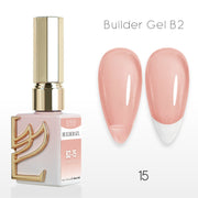 LAVIS Builder Gel In The Bottle (Ver 3) - B2 - 15 Rose Rush - Gel Polish 0.5oz - DTK Nail Supply