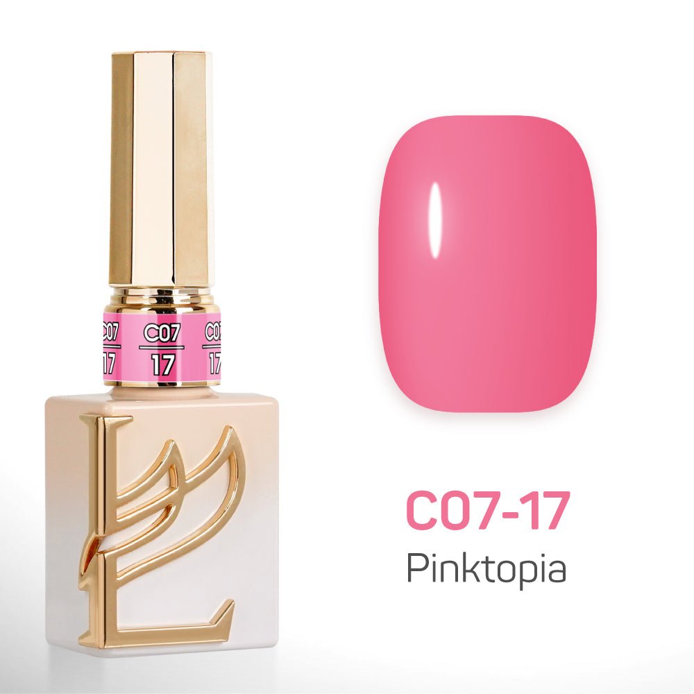 LAVIS C07 - 17 - Gel Polish 0.5 oz - Pinktopia Collection - DTK Nail Supply