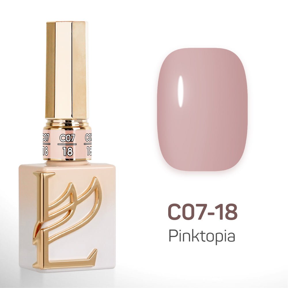 LAVIS C07 - 18 - Gel Polish 0.5 oz - Pinktopia Collection - DTK Nail Supply