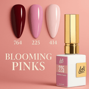 LDS Color Craze Gel Nail Polish - Set 3 Colors - Wineberry Lilac Set - DTK Nail Supply