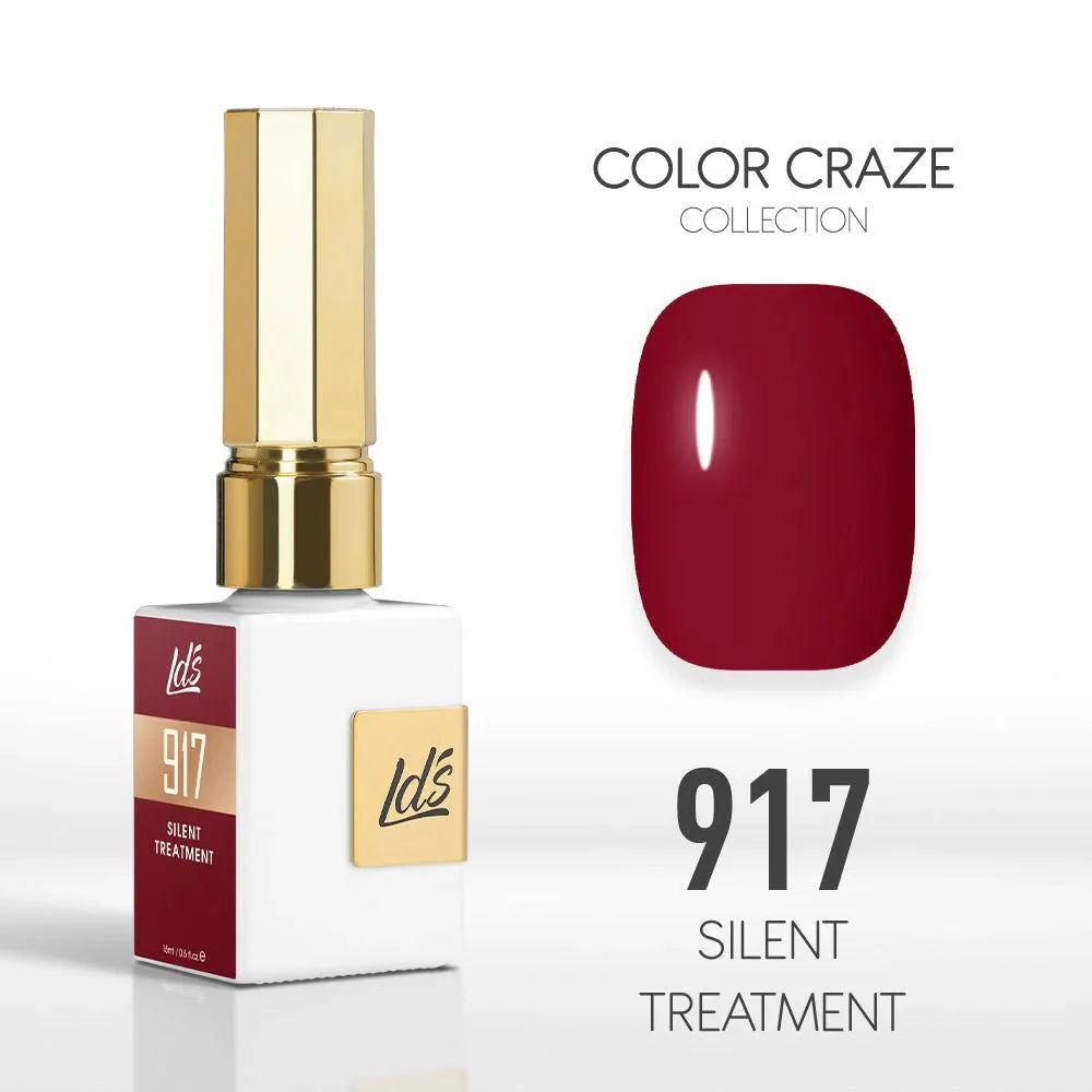 LDS Color Craze Gel Set - Berry Drama - 523, 917, 279 - DTK Nail Supply