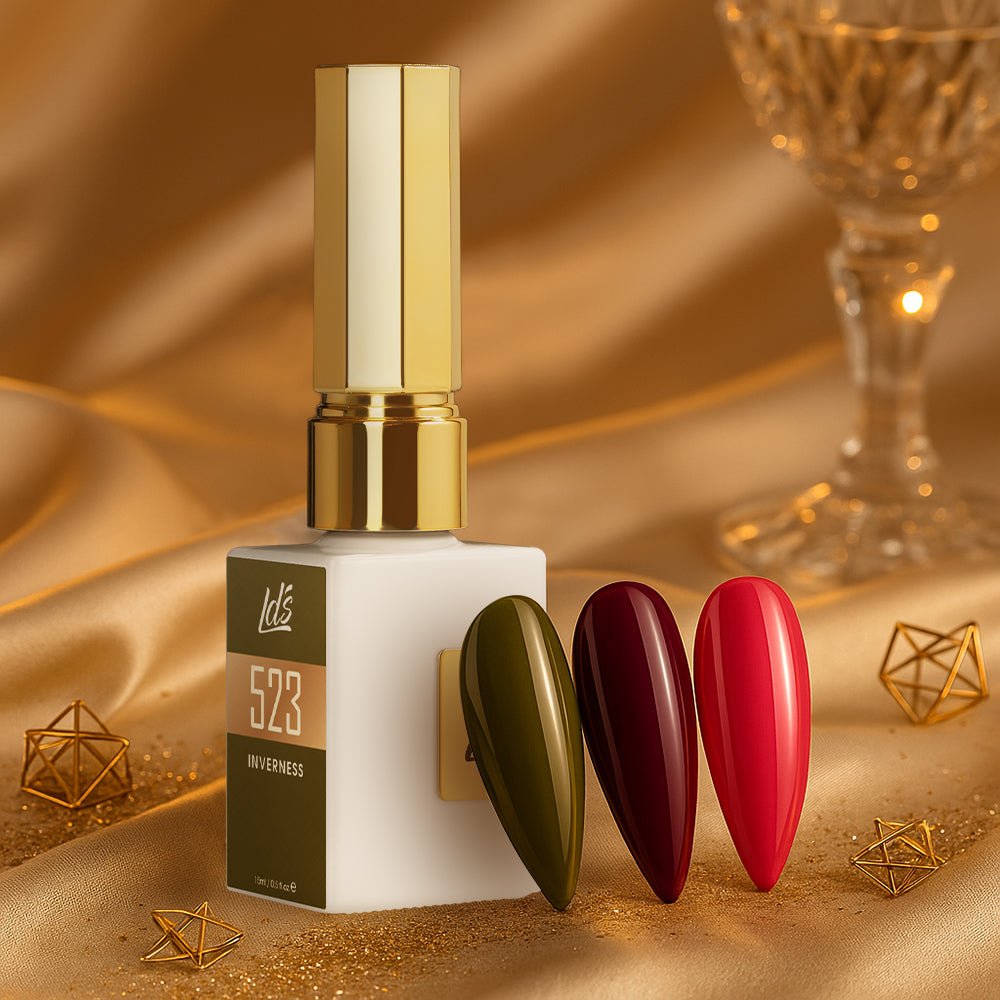 LDS Color Craze Gel Set - Berry Drama - 523, 917, 279 - DTK Nail Supply