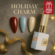 LDS Gel Set 3 - 12 - Cocoa Powder Blue - 755, 511, 682 - DTK Nail Supply