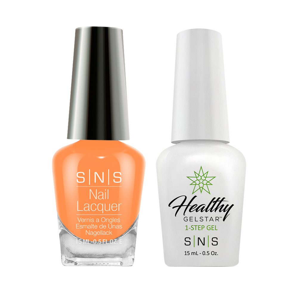 SNS Gel Nail Polish Duo - LV34 Orange Colors