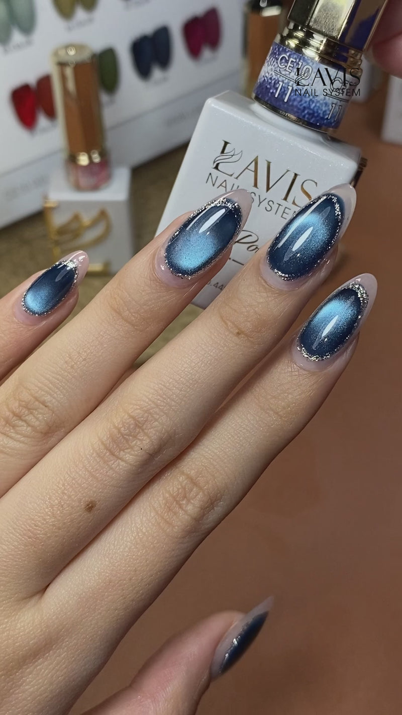 LAVIS Cat Eyes CE10 - 11 (Ver2) - Gel Polish 0.5 oz - Beauty Bureau Collection
