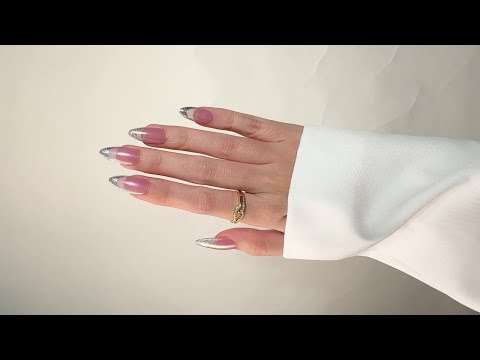 LDS - 21 (ver 2) Silver - Line Art Gel Nails Polish Nail Art