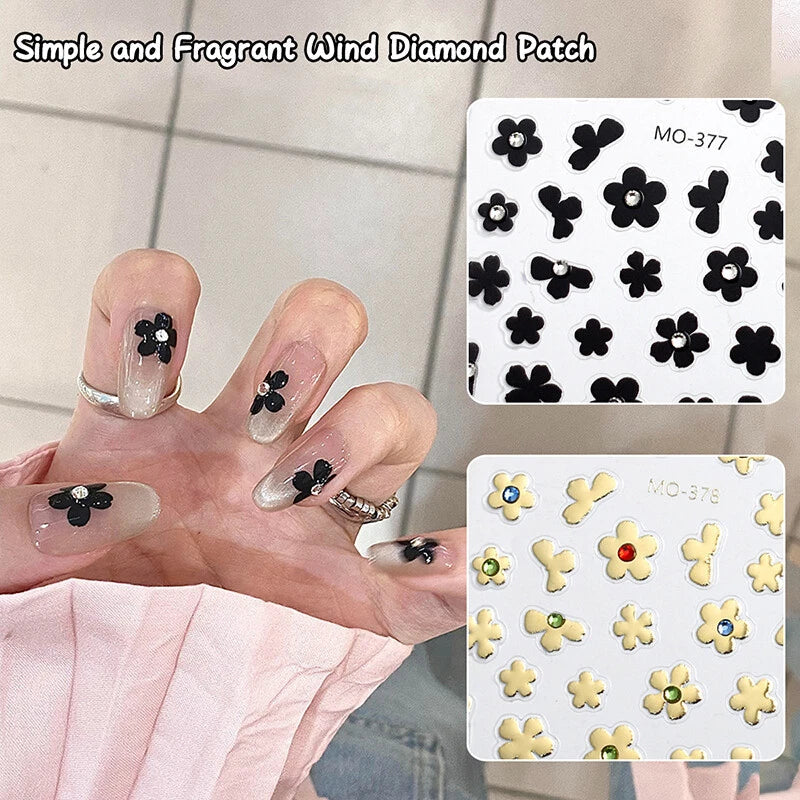 3D Nail Art Stickers MO375 - MO378