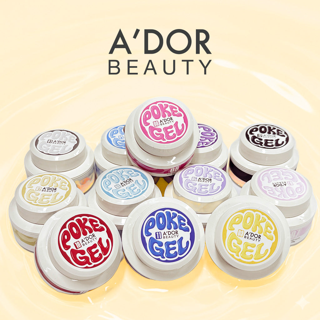 ADOR Poker Gel Set 12 Colors - 20g