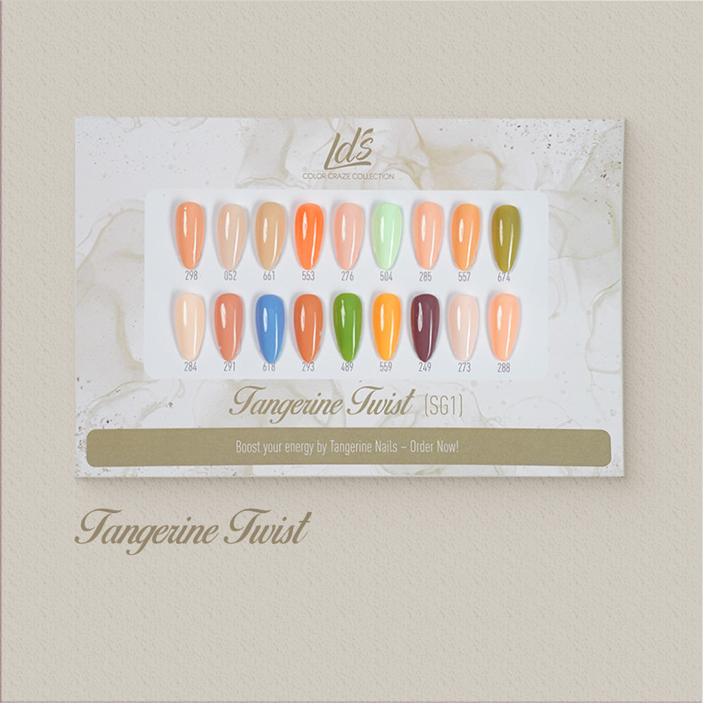 LDS Set 18 Colors - SG1 Tangerine Twist Collection - 0.5oz