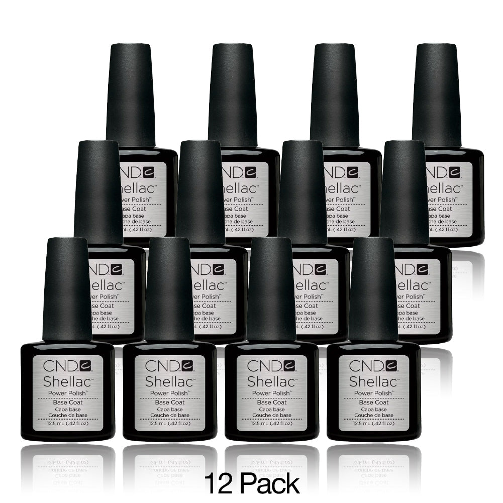 CND Shellac Set 12 Colors - Base Coat - 0.42 oz 