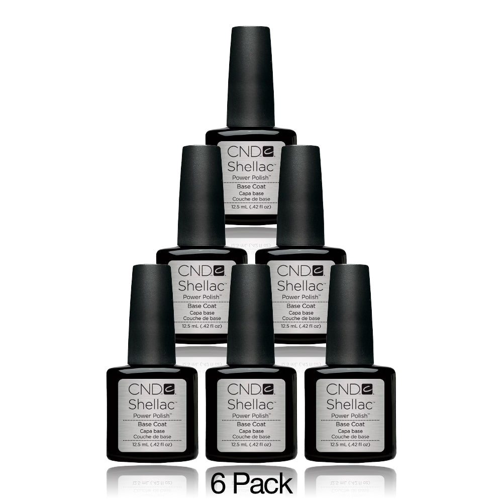 CND Shellac Set 6 Colors - Base Coat - 0.42 oz