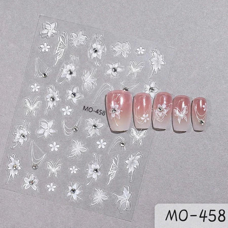 3D Nail Art Stickers MO-458