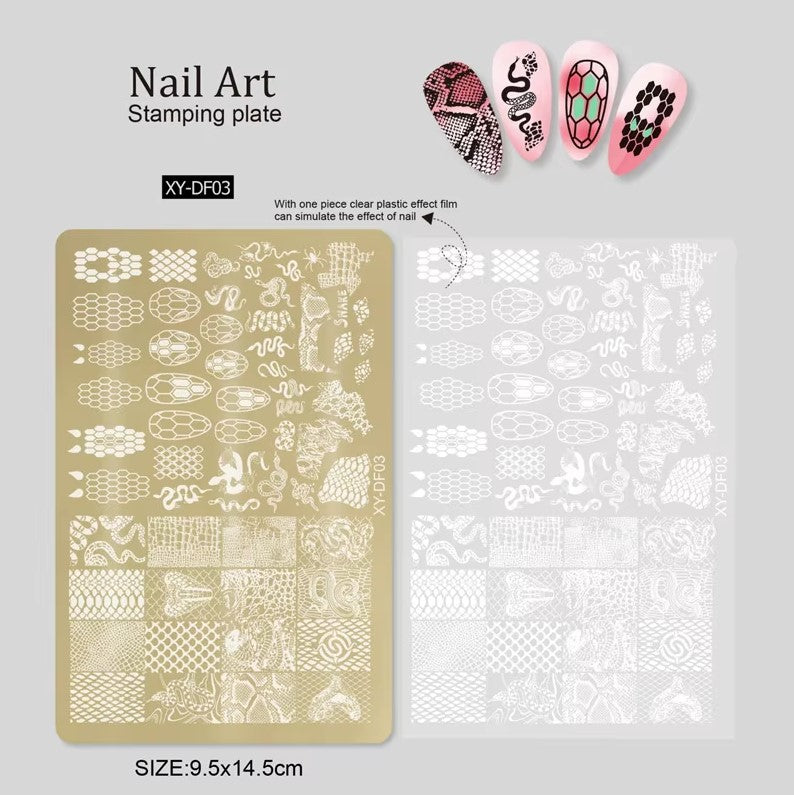 Nail Printing Steel Plate XY-DF03