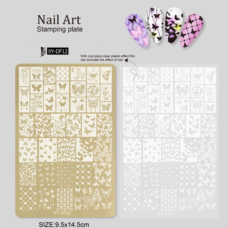 Nail Printing Steel Plate XY-DF12