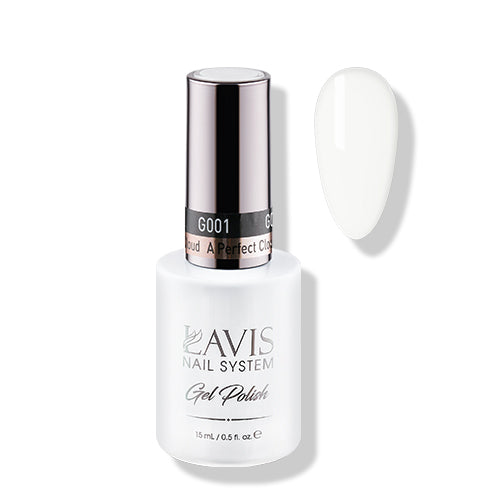 Lavis Gel Polish - 001 A Perfect Cloud - White Colors