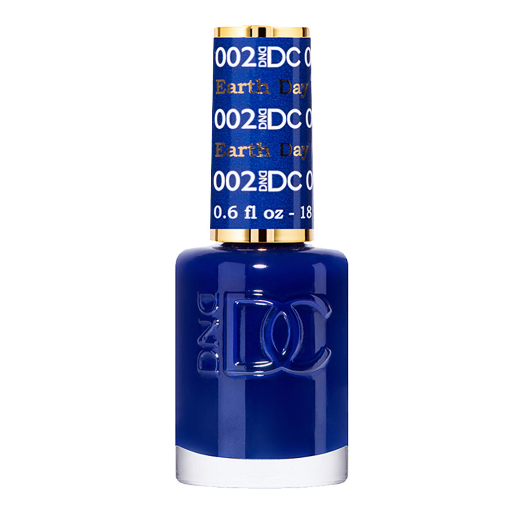 DND DC Nail Lacquer - 002 Blue Colors - Earth Day