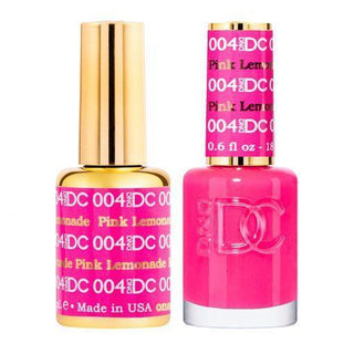  DND DC Gel Nail Polish Duo - 004 Pink Colors - Pink Lemonade