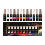 LDS Line Art Gel Nails Polish Nail Art Set (12 colors): 01-12 (ver 2)