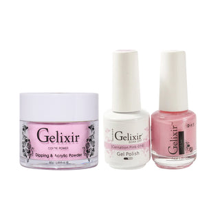Gelixir 3 in 1 - 016 Carnation Pink - Acrylic & Dip Powder, Gel & Lacquer